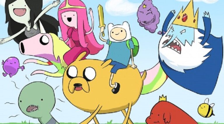still from the cartoon "adventure time"